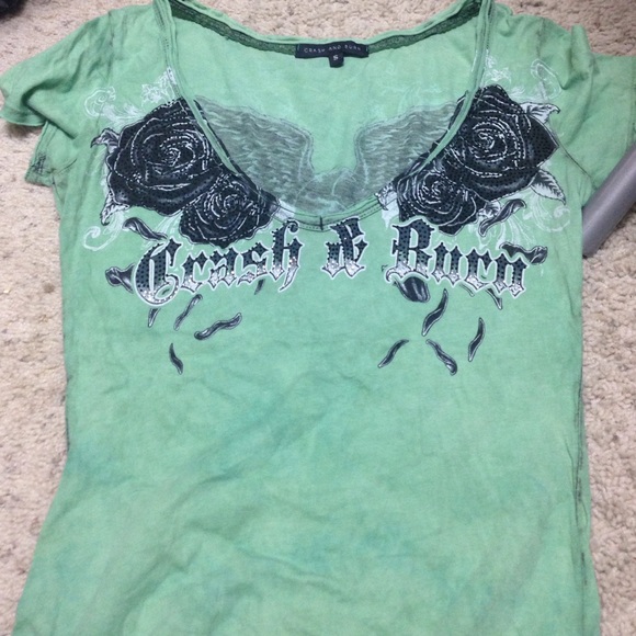 Crash & burn t shirt