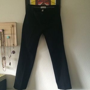 Gap straight leg black trousers - 8