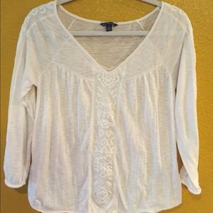 Not Just Your Plain Cream Top😊