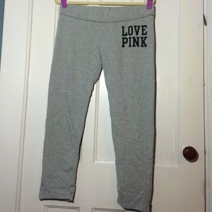 PINK skinny sweat pants