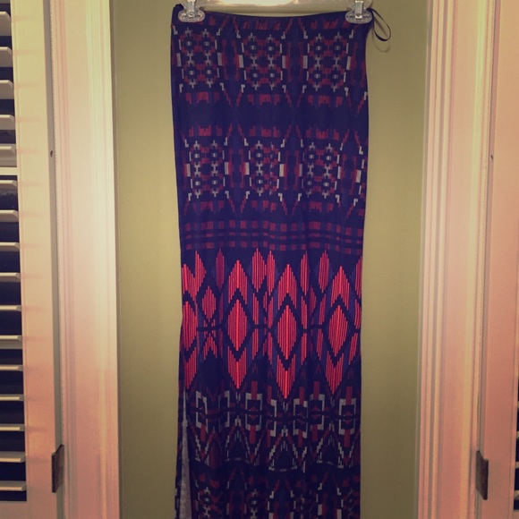 ASOS Boho maxi skirt