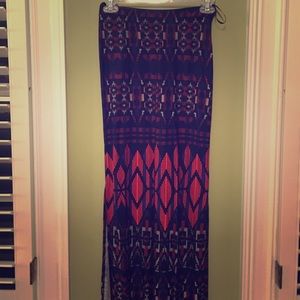 ASOS Boho maxi skirt