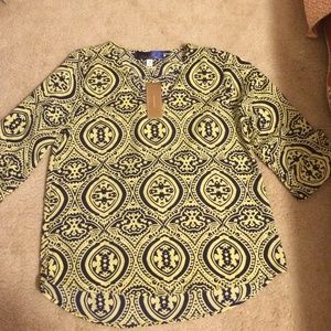 Francesca's Blue Rain shirt