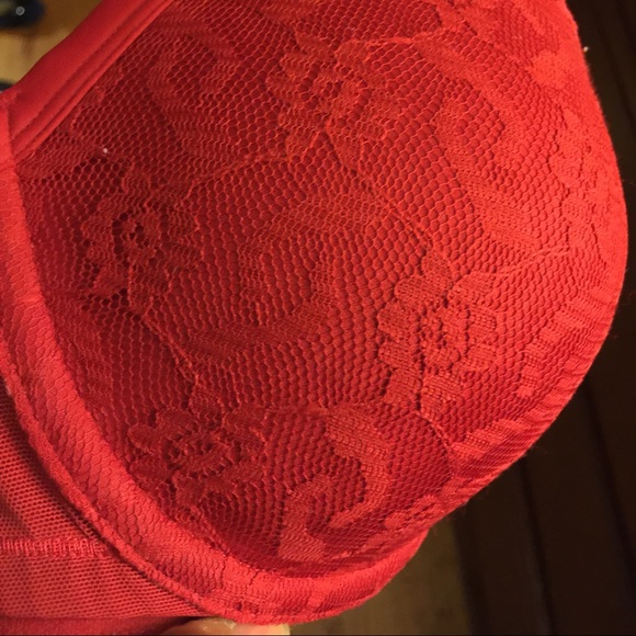 Beautiful red bra