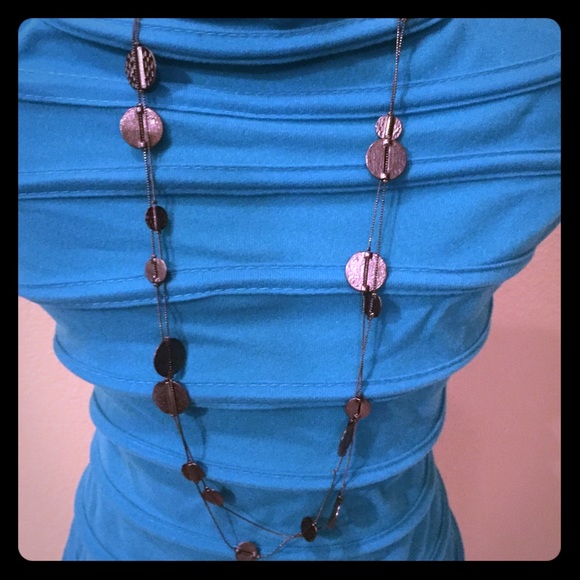 Long Bronzy Necklace