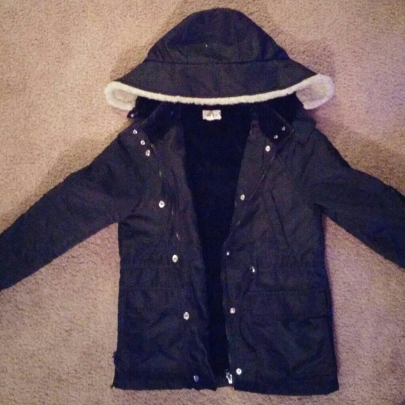 Women's J Crew Drawstring Nylon Jacket