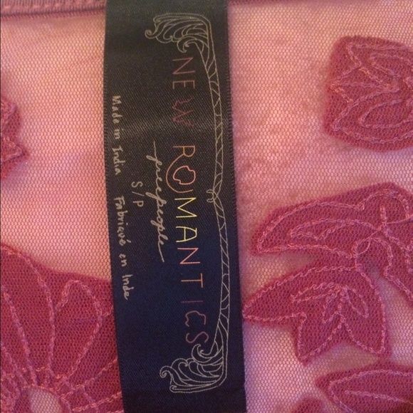 Soft Rose Colored Free People Shirt - Picture 3 of 3