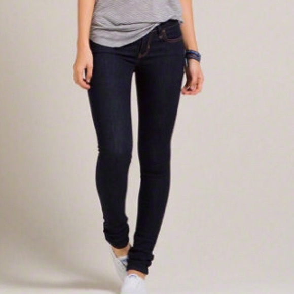 Hollister Super Skinny Jeans Dark Wash 15
