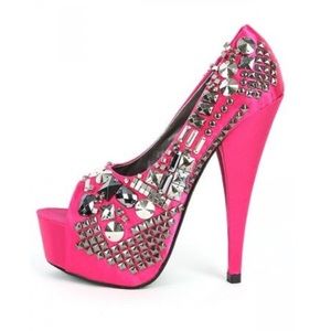 Kiss Kouture Shoes - Kiss Kouture Diva Pink Stiletto Kiss Kouture Shoes - Kiss Kouture Diva Pink Stiletto