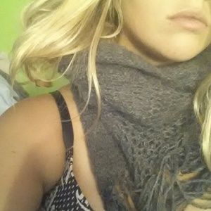 Grey scarf