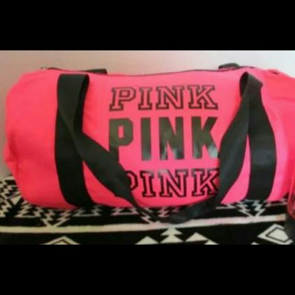 VS Pink Duffle