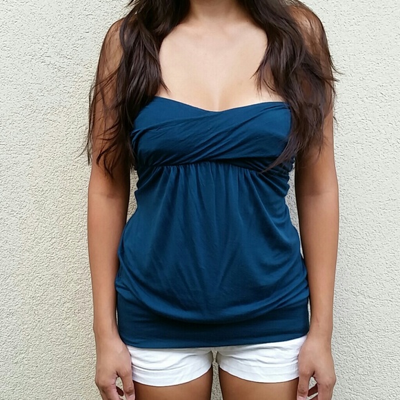 Strapless top