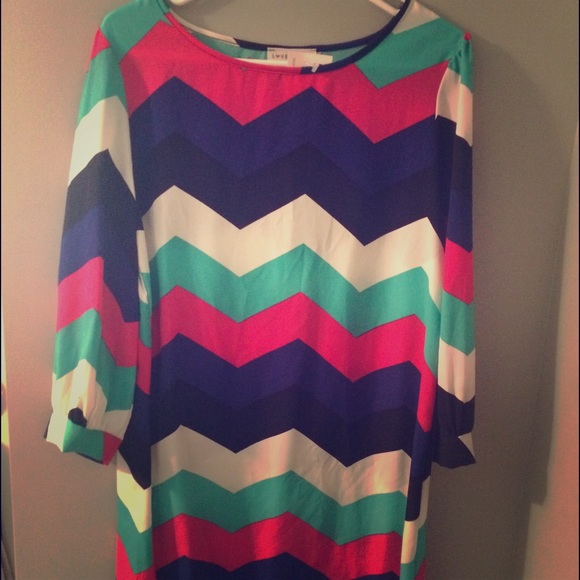 Chevron Mini dress! Adorable! New with tags!