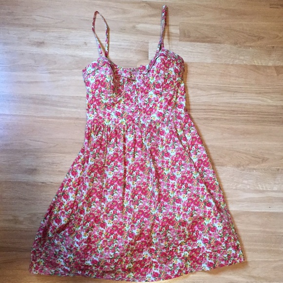Jessica Simpson Corset Floral Dress