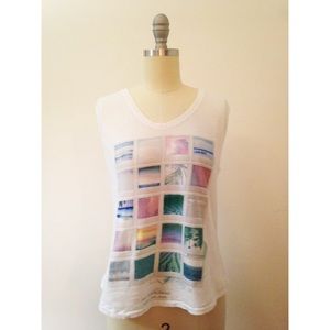 Oysho White Tee with Photos