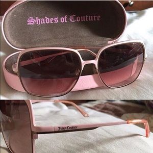 Pink juicy couture sunglasses