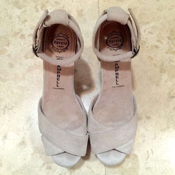 Jeffrey Campbell Carmen Wood Platform Sandals