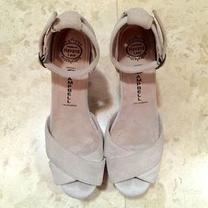 Jeffrey Campbell Carmen Wood Platform Sandals