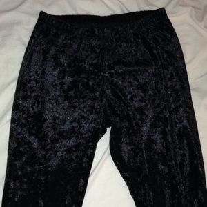 H&M Velvet Leggings
