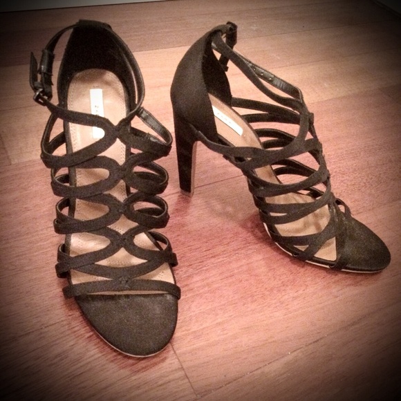 Zara Ankle Strap High Heel Sandals