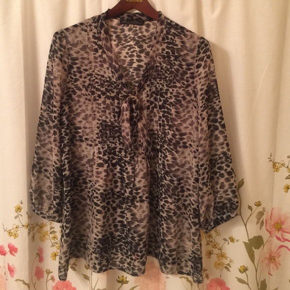 Leopard Print Top