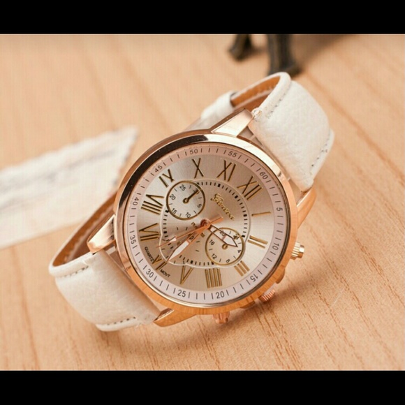 NWOT ⌚Fabulous Geneva Roman numeral Women's Watch!
