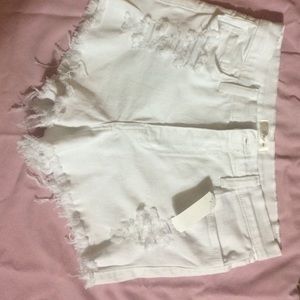 High waisted shorts
