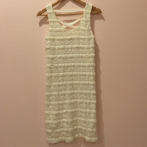 Ruffle Lace Dress