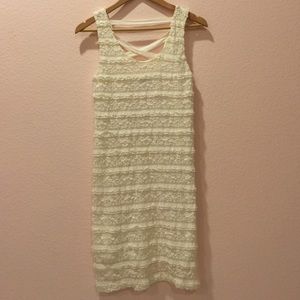 Ruffle Lace Dress