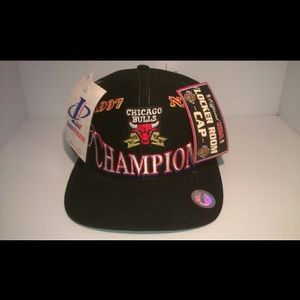 90's chicago bulls 5 time NBA champions snapback