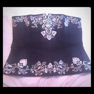 White House Black Market Corset Top 👠💄💋