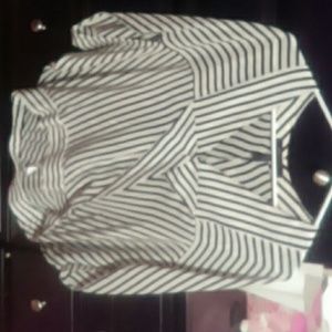 Optical illusion blouse