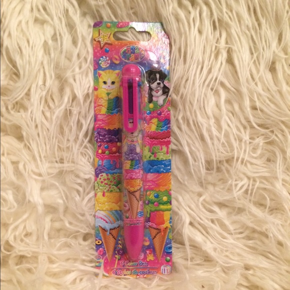 Vintage Lisa Frank 6 color pen