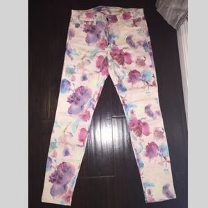 Joe's Jeans floral pants