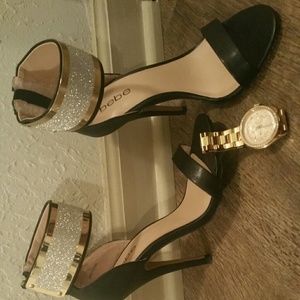 Bebe anckle strap shoes