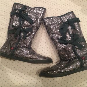Glitter boots