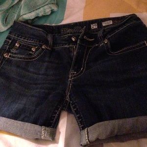 Custom Miss Me shorts