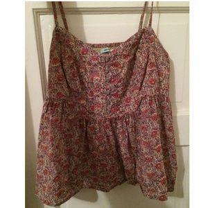 Baby doll style tank top