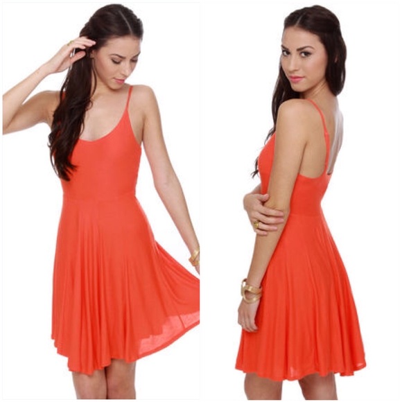 BB Dakota by Jack Laura Orange Dress