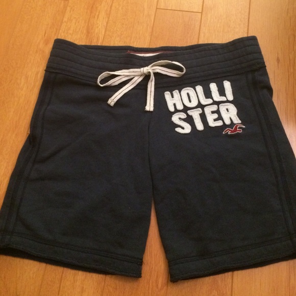 Hollister Navy Soft Shorts