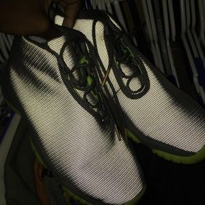 Air jordan future grey and green size 4.5Y