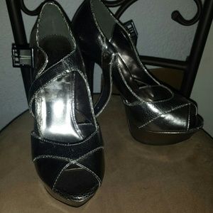 Joey Silver High Heels