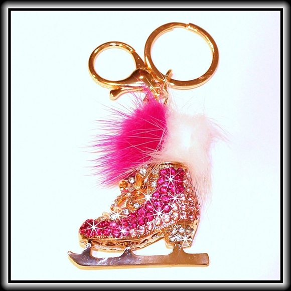 CRYSTAL SKATE KEYCHAIN ๐HP๐ - Picture 3 of 4