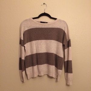 F21 Stripped Sweater