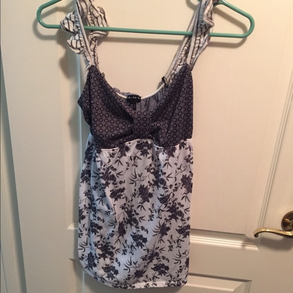 Floral tank top.