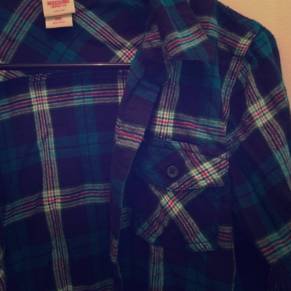 Flannel blouse
