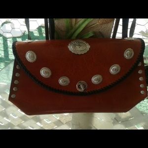 Handmade leather purse