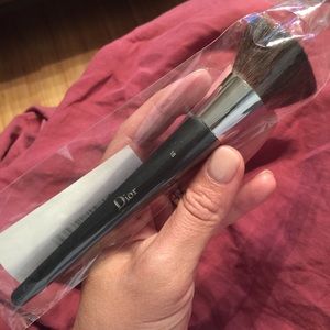 Dior full coverage foundation, powder brush