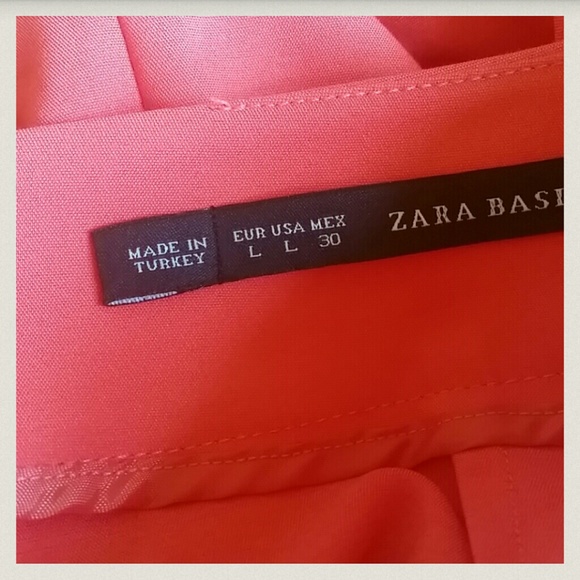 Zara orange pocket skirt - Picture 4 of 4
