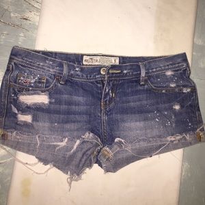 denim Jean hollister shorts